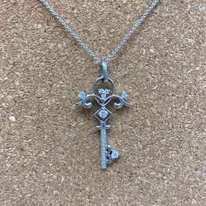 SOLD!! Cross Key Pendant w/ Chain Necklace